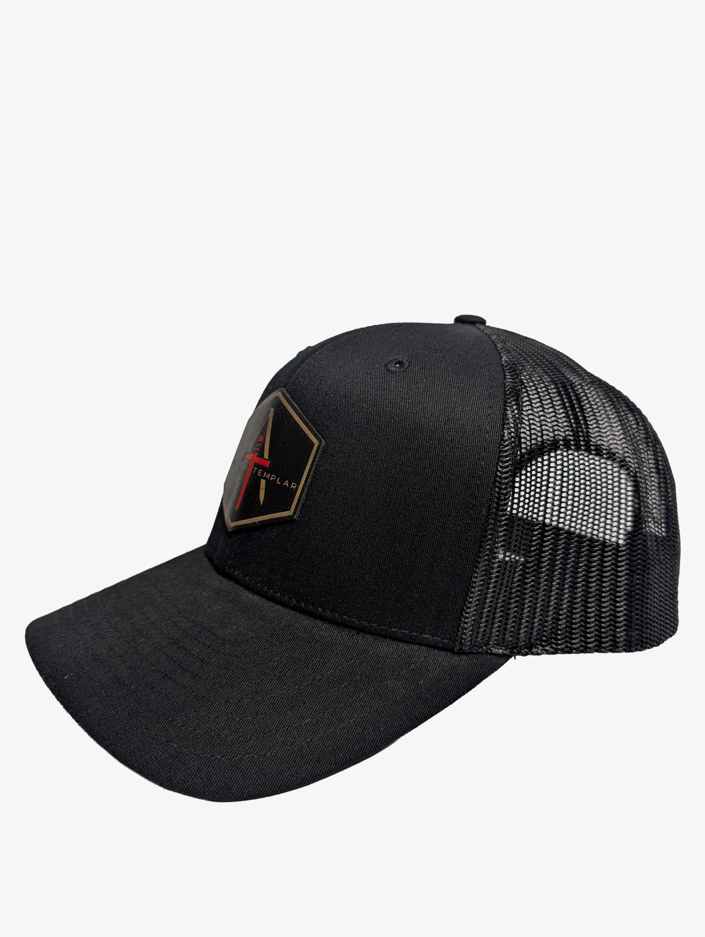 112 with leather American Templar Patch